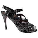 Studded silver sandals - Alaïa