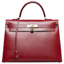 Hermes Red Box Kelly 35 - Hermès