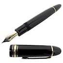 MEISTERSTUCK MONTBLANC FEATHER PEN 149 MB115384 IN BLACK RESIN FOUNTAIN PEN - Montblanc