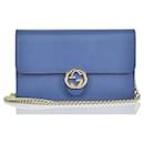Gucci Shoulder bag Blue Mod. 510314 CAO0g 1226 Caspian