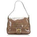 Fendi Brown Crystal Zucchino Mamma Forever