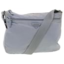 PRADA Shoulder Bag Nylon Light Blue Auth am4160 - Prada