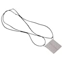 HERMES AMOUR Necklace Metal Silver Auth am4165 - Hermès