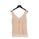 05P PINK LACE ON SILK FR40 - Chanel