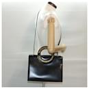 CELINE Hand Bag Leather 2way Black Auth 40458a - Céline