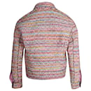 Nina Ricci Tweed Cropped Jacket in Multicolor Polyamide