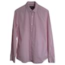 Camisa de vestir clásica Aquascutum de algodón rosa