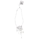 Collar de novia Swarovski Confetti en metal plateado
