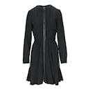 Schwarzes Kleid mit Reißverschluss von Louis Vuitton