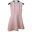 CHRISTIAN DIOR Strukturiertes Kleid mit Neonstich, Größe FR 38 US 6 Vereinigtes Königreich 10 - Christian Dior