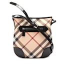 Sac à bandoulière Burberry Supernova Dryden en toile en très bon état