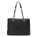 Bolsa de couro Chanel Caviar Grand Shopping Tote em ótimo estado