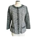 CHANEL Iridescent Tweed jacket NEW WITH T LABEL40 - Chanel