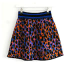 Dior Leopard Neon Skirt