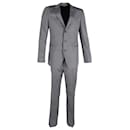 Dolce & Gabbana Single-Breasted Suit in Grey Silk
