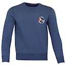 Polo Ralph Lauren Crew Neck Sweatshirt in Blue Cotton
