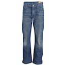 Gucci Regular Fit Washed Jeans in Light Blue Cotton