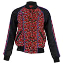 Coach Reversible Bomber Jacket in Multicolor Print Polyester