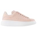 Oversized Sneakers - Alexander Mcqueen - Pink - Leather