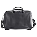 Anya Hindmarch Briefcase Top Handle Bag in Black Leather