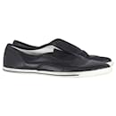 Marc by Marc Jacobs Slip On Sneakers in Black Leather
