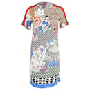 Etro Printed Knee Length Dress in Multicolor Viscose