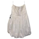 Ulla Johnson Roselani Puff Skirt in Cream Cotton