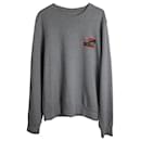 Burberry Graffiti Logo Sweatshirt in Grey Cotton