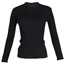 Dion Lee Perforated Back Sweater Top in Black Viscose - Autre Marque