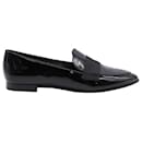 Kate Spade Corinna Pointed Toe Loafers in Black Leather