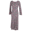 Rixo Mimi Long Sleeves Maxi Dress in Floral Print Viscose - Autre Marque