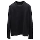Vince Crewneck Sweater in Dark Gray Cashmere