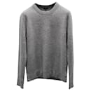 Vince Boiled Grey cashmere Crew sweater