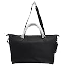 The Row Weekender Bag in Black Calfskin Leather - The row