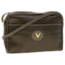 VALENTINO Shoulder Bag PVC Leather Brown Auth am4206 - Valentino