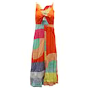 Mara Hoffman Tie Front Dress in Multicolor Tencel Lyocell - Autre Marque