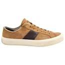 Tom Ford Cambridge Sneakers in Camel Suede