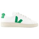 Sneaker Urca - Veja - Pelle sintetica - Bianco Smeraldo