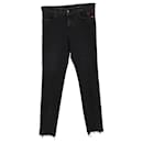 Stella McCartney Jeans mit rohem Saum aus schwarzem Baumwolldenim - Stella Mc Cartney