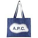 Diane Tote bag - A.P.C - Cotton - Blue - Apc