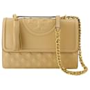 Fleming Convertible Bag - Tory Burch - Leather - Brown