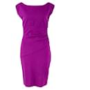 DvF vestido morado de Thane - Diane Von Furstenberg