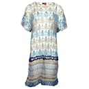 Missoni Knitted Beach Dress in Multicolor Wool