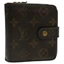 LOUIS VUITTON Monogram Compact zip Wallet M61667 LV Auth 41079 - Louis Vuitton