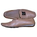 Camel leather loafers, 39,5. - Dior