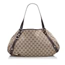 GG Canvas Abbey Shoulder Bag 130736 - Gucci