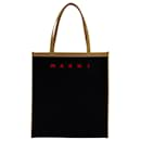 Flat Shopping Tote bag - Marni - Black
