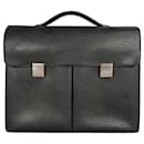 Unisex handbag in black leather - Louis Vuitton