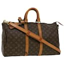Louis Vuitton Monogram Keepall Bandouliere 45 Boston Bag M.41418 LV Auth 41109