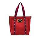 Red Magenta Cabas MM Antigua Tote Bag M40034 handbag - Louis Vuitton